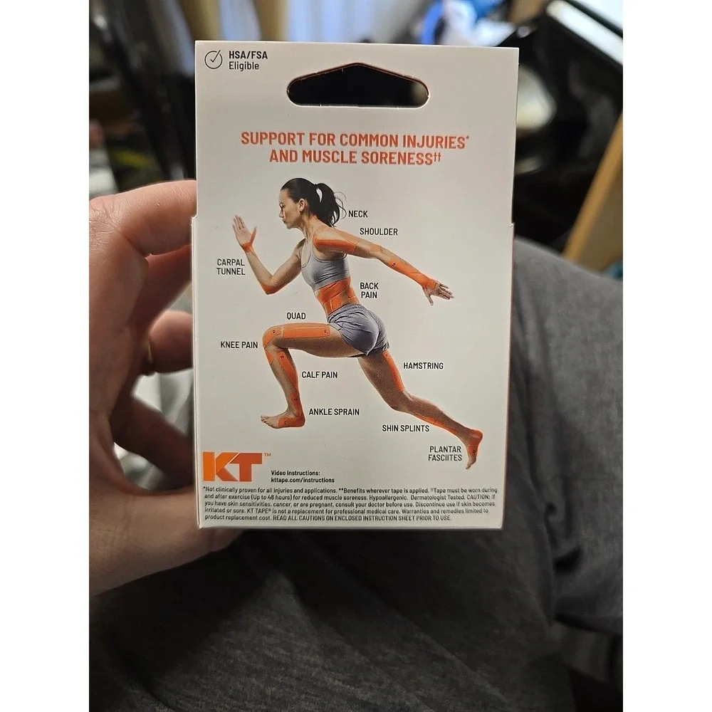 KT Tape Pro Oxygen 20 Pre-cut 2x10